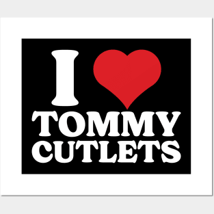 I Heart Tommy DeVito Known As Tommy Cutlets Posters and Art